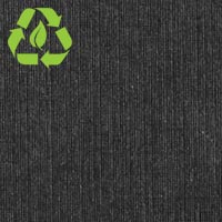 Recycled black linen paper