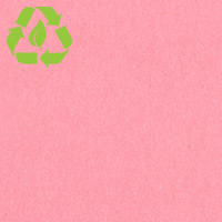 Recycled pink smooth paper
